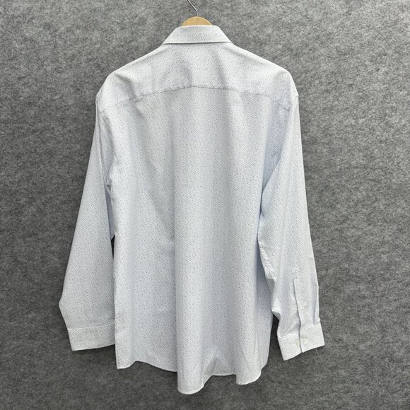 Kenneth Cole REACTION Men's Quick Dry Performance Shirt, White 17-17.5 34/35, XL - Picture 3 of 14